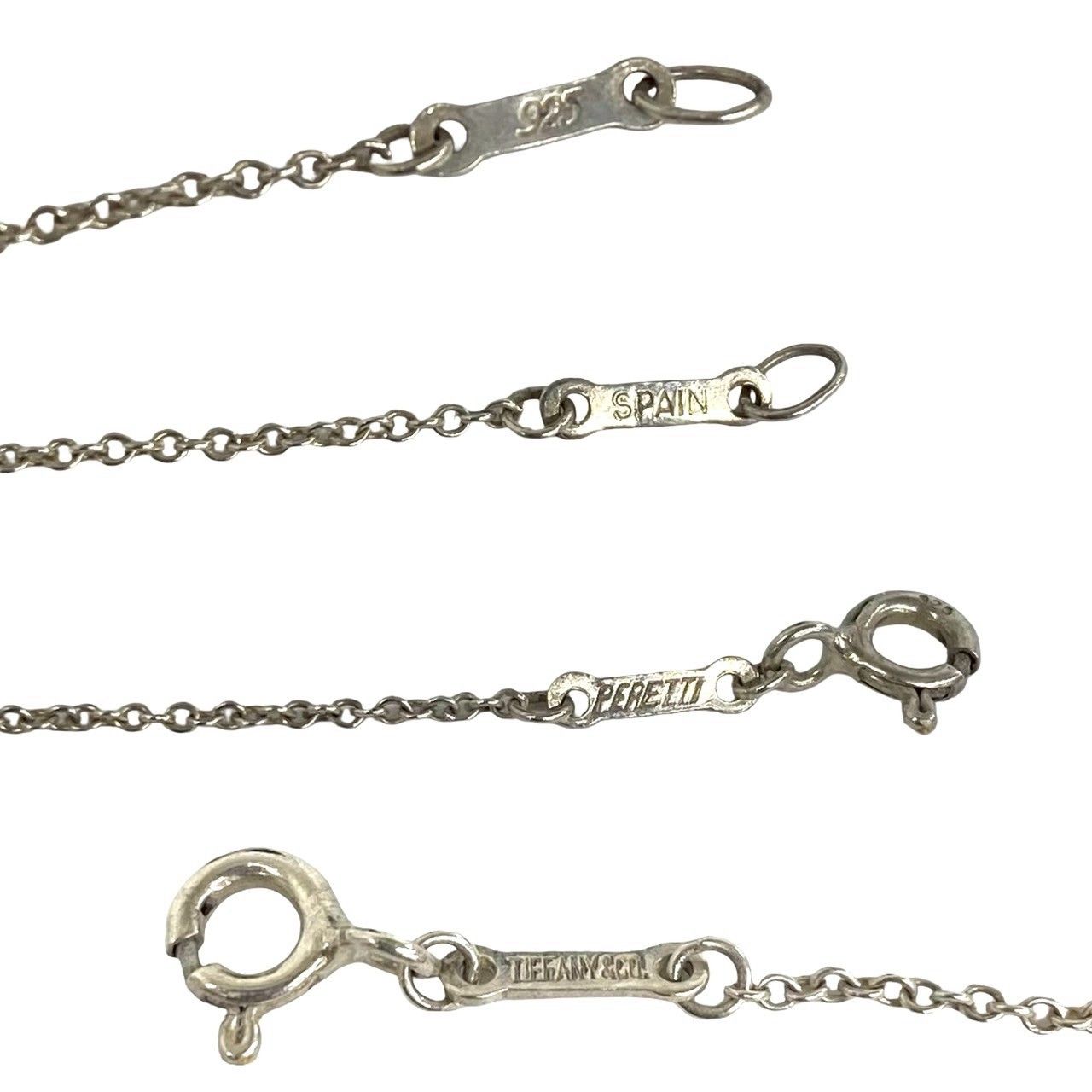 極 美品 箱 袋付き TIFFANY&Co. ティファニー ヴィンテージ チェーン 
