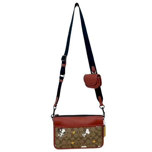 ♪COACH × PEANUTS コーチ スヌーピー H2261-CE709 ショルダーバッグ シグネチャー 18,485円