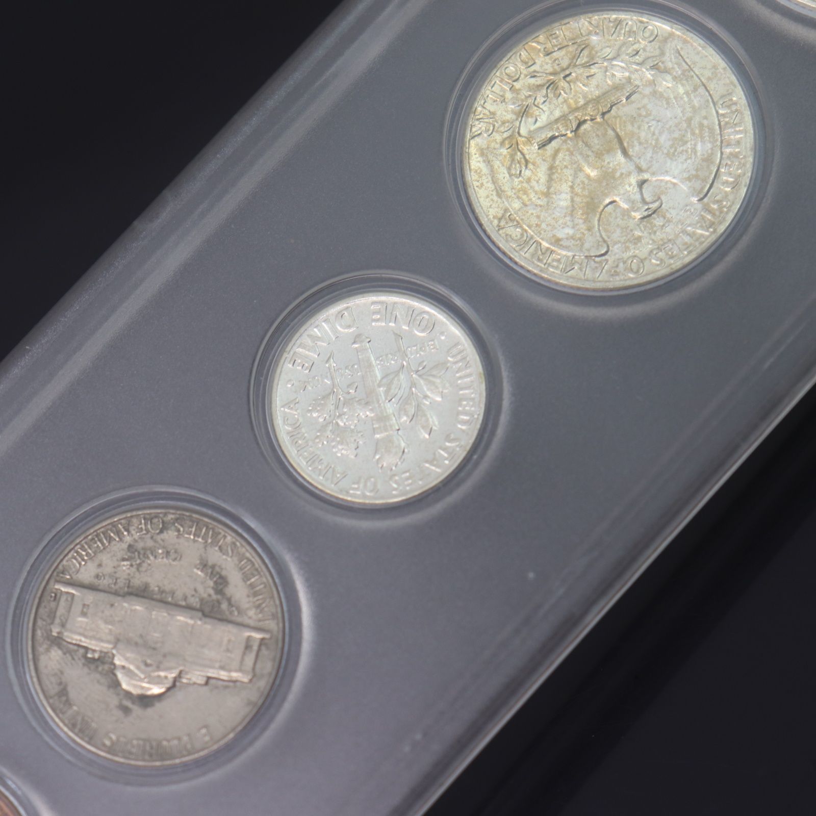 ITS4DISLTQDB 即決 本物 モルガンダラー銀貨 ケネディ銀貨 プルーフ