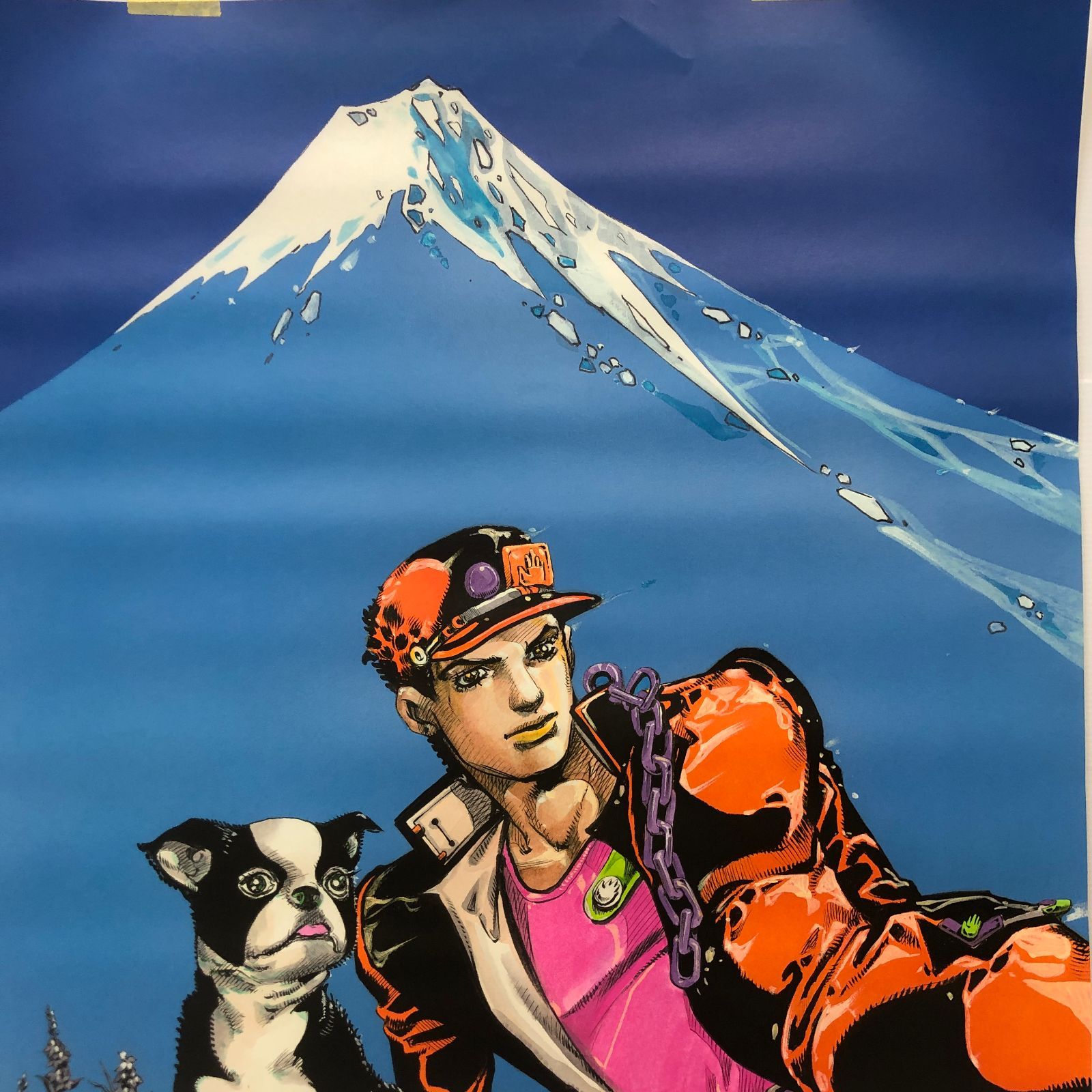 ジョジョの奇妙な冒険 荒木飛呂彦原画展 ジョジョ展2012 B1特大