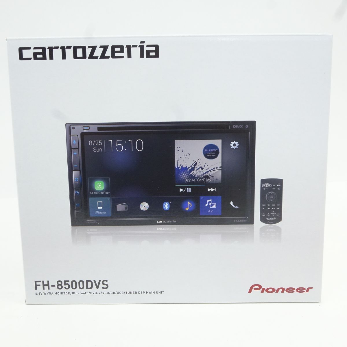 【未使用】Pioneer パイオニア carrozzeria カロッツェリア FH-8500DVS ディスプレイオーディオ 6.8V型ワイドVGAモニター