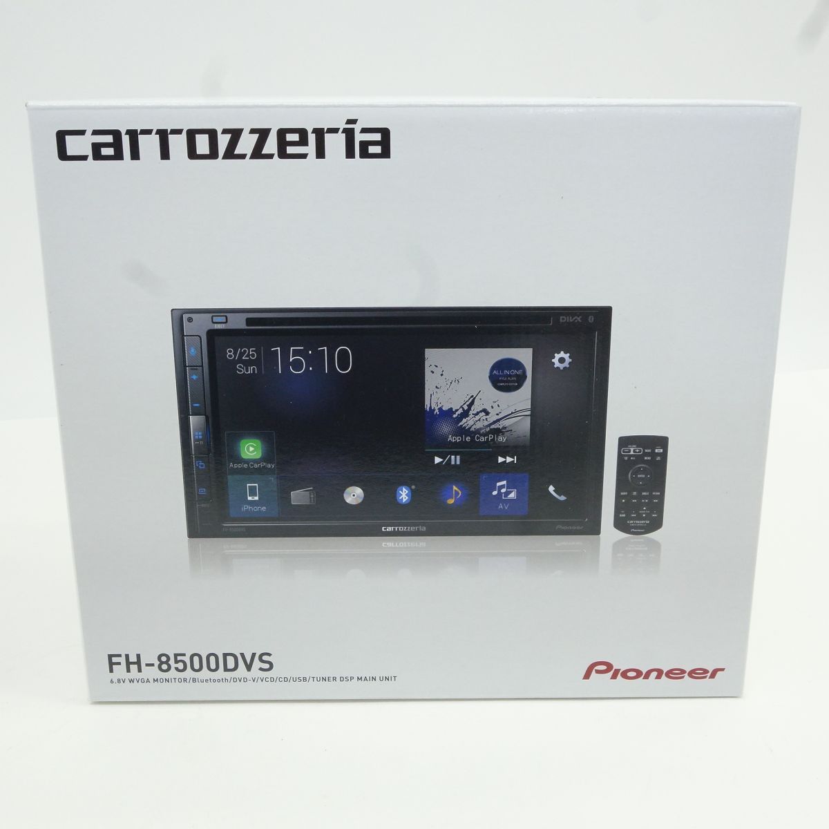 【未使用】Pioneer パイオニア carrozzeria カロッツェリア FH-8500DVS ディスプレイオーディオ 6.8V型ワイドVGAモニター