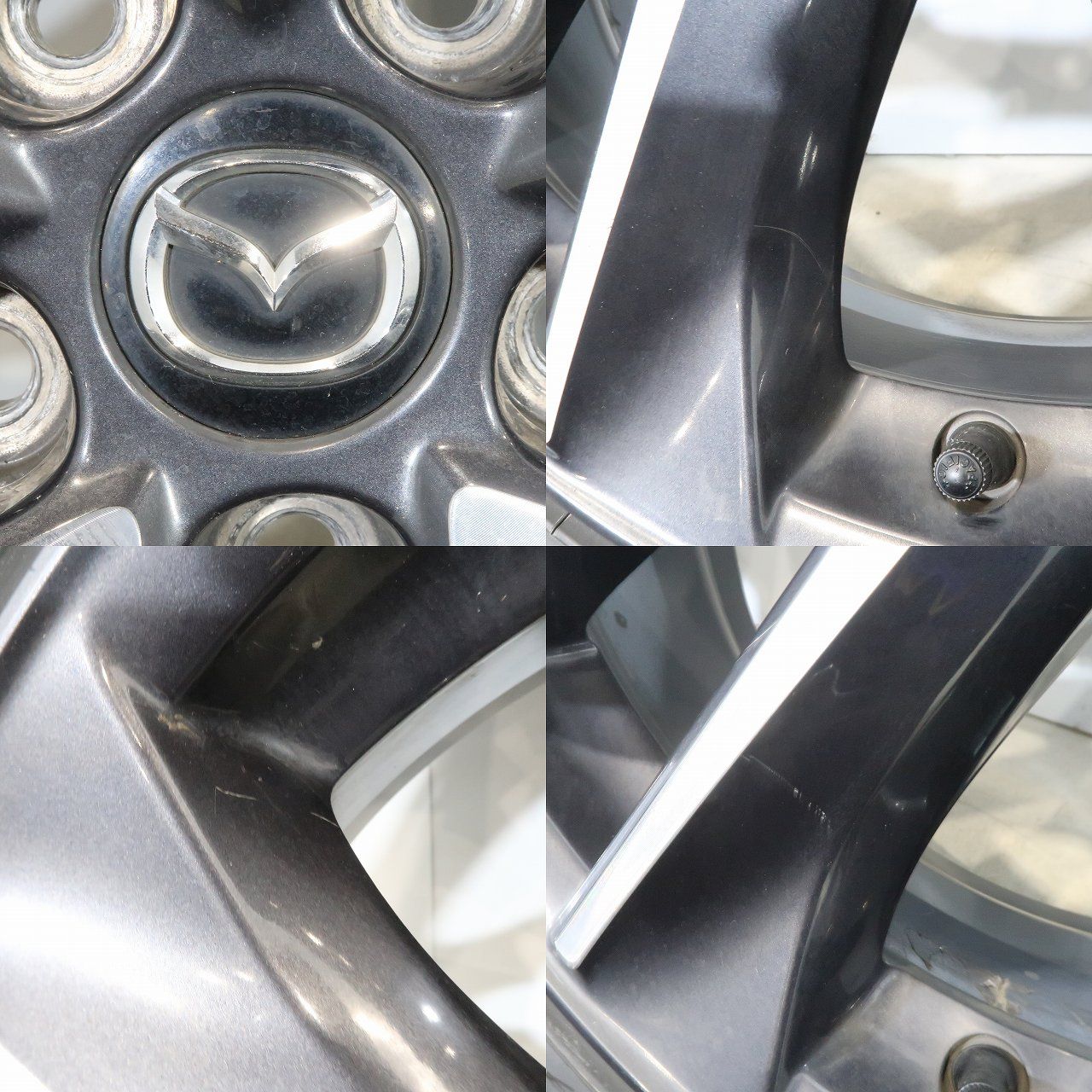 4本 マツダ CX-3 DK系 純正 18インチ ホイール 7J +50 5H PCD114.3 ラジアル バリ溝 ダンロップ エナセーブ EC300+ 2023年 215/50R18 MAZDA 4本 マツダ CX-3 DK系 純正 18インチ ホイール 7J +50 5H PCD114.3 ラジアル バリ溝 ダンロップ エナセーブ EC300+ 2023年 215/50R18 MAZDA