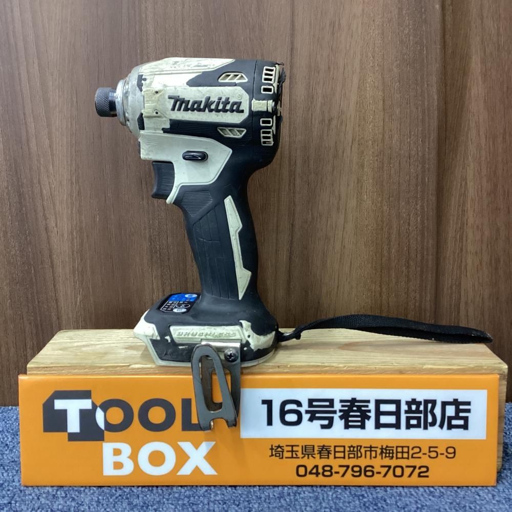 【中古】makita/マキタ TD171DZW 18V充電式インパクトドライバ【201】