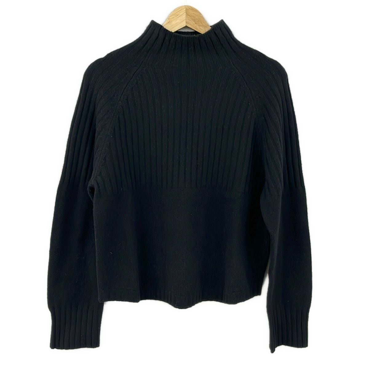 theory luxe(セオリーリュクス) 長袖セーター サイズ38 M レディース美品 - 黒 ハイネック