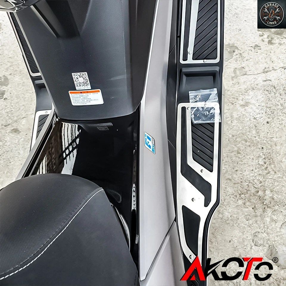 DAELIM XQ 125 / XQ1 125 / XQ2 250 XQ250 RT3 フットプレート ボード ペダル フットレスト フットボード カバー マット パッド