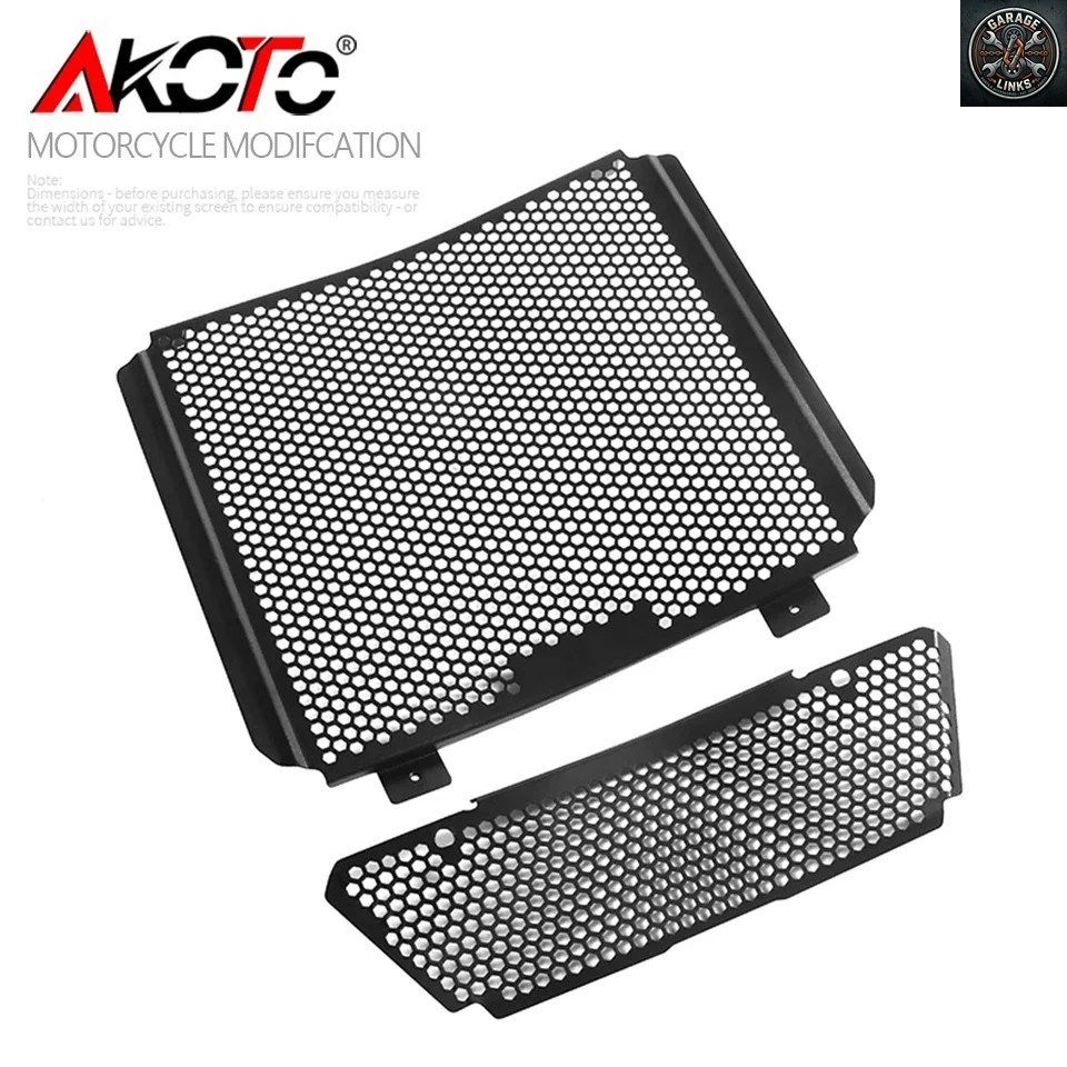 アプリリ RS660 TUONO660 2025 モーターサイクル ラジエーターガード グリルプロテクター オイルクーラーカバー RS/TUONO 660 2021-2024