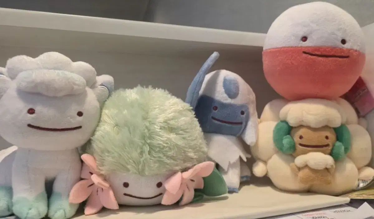 メタモン ぬいぐるみ まとめ (アローラ ロコン シェイミ L エルフーン BOOMボール アブソル)