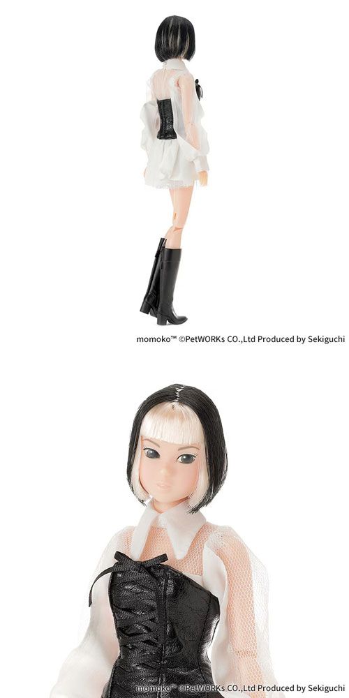 【新品・送料無料】momoko DOLL モモコドール GIRL POP blue star B&W Ver. (ガールポップ ブルースター)