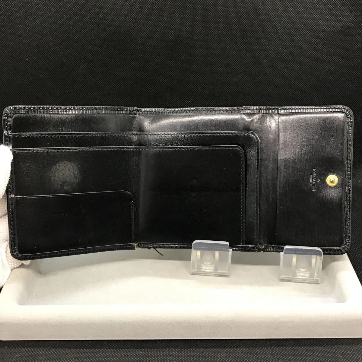 希少・マルティエ刻印】LOUIS VUITTON ルイヴィトン 三つ折り財布 W 
