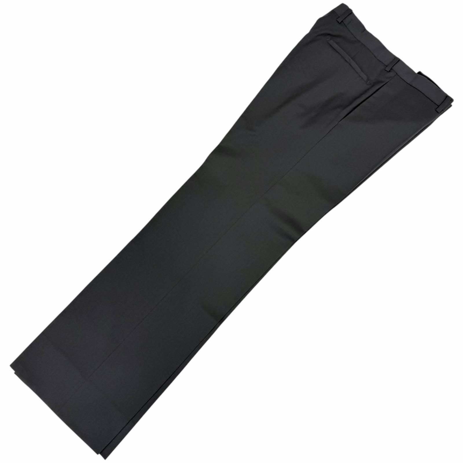 極美品□Dior HOMME ディオールオム ヴィンテージ 2001年製 ウール100％ エディスリマン初期 Solitaire期 シングルスーツ チャコールグレー 46 イタリア製 正規品 メンズ