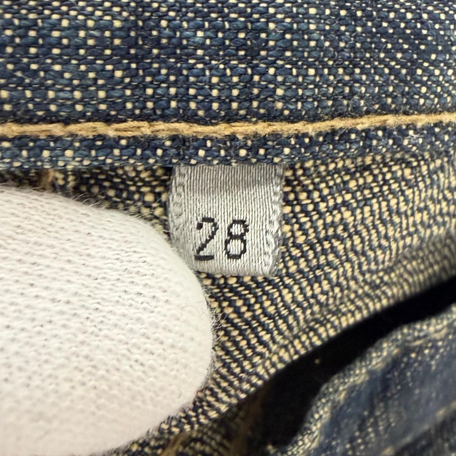 美品□Dior HOMME ディオールオム 05SS 5EH1011678 コットン100% エディスリマン ベック期 ボタンフライ スキニー デニムパンツ インディゴブルー 28 日本製 正規品 メンズ 美品□Dior HOMME ディオールオム 05SS 5EH1011678 コットン100% エディスリマン ベック期 ボタンフライ スキニー デニムパンツ インディゴブルー 28 日本製 正規品 メンズ