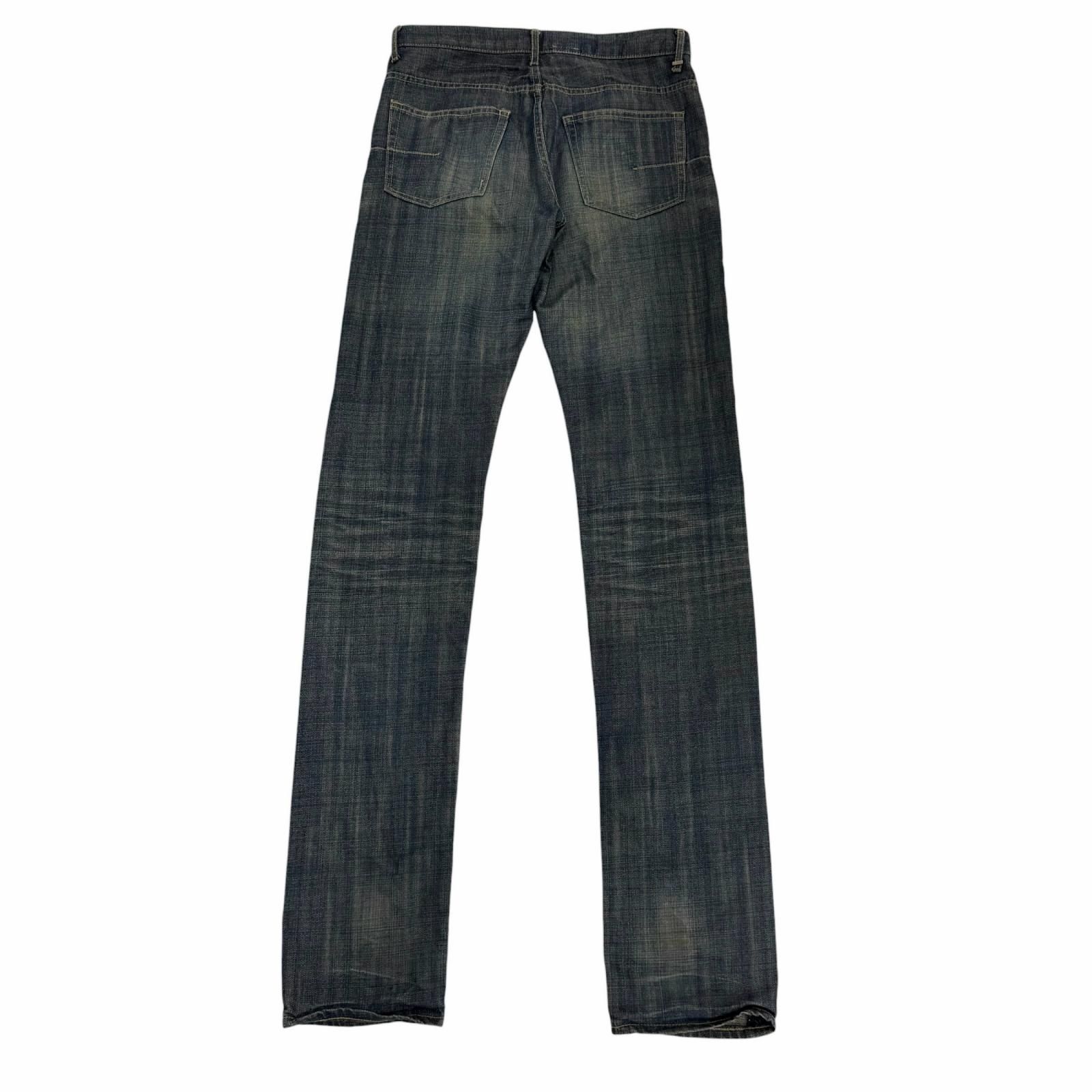 美品□Dior HOMME ディオールオム 05SS 5EH1011678 コットン100% エディスリマン ベック期 ボタンフライ スキニー デニムパンツ インディゴブルー 28 日本製 正規品 メンズ 美品□Dior HOMME ディオールオム 05SS 5EH1011678 コットン100% エディスリマン ベック期 ボタンフライ スキニー デニムパンツ インディゴブルー 28 日本製 正規品 メンズ