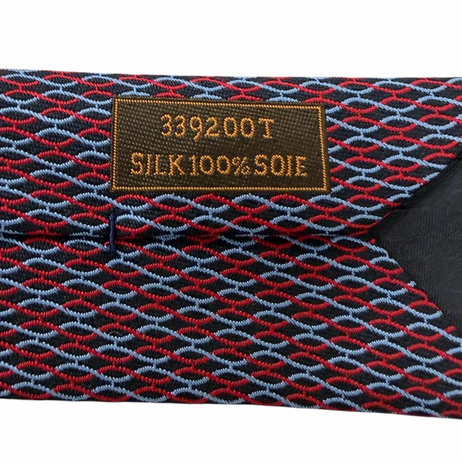極美品□HERMES エルメス 339200T シルク100% Hロゴ 総柄 ネクタイ レギュラータイ レッド ネイビー フランス製 メンズオススメ◎ 極美品□HERMES エルメス 339200T シルク100% Hロゴ 総柄 ネクタイ レギュラータイ レッド ネイビー フランス製 メンズオススメ◎