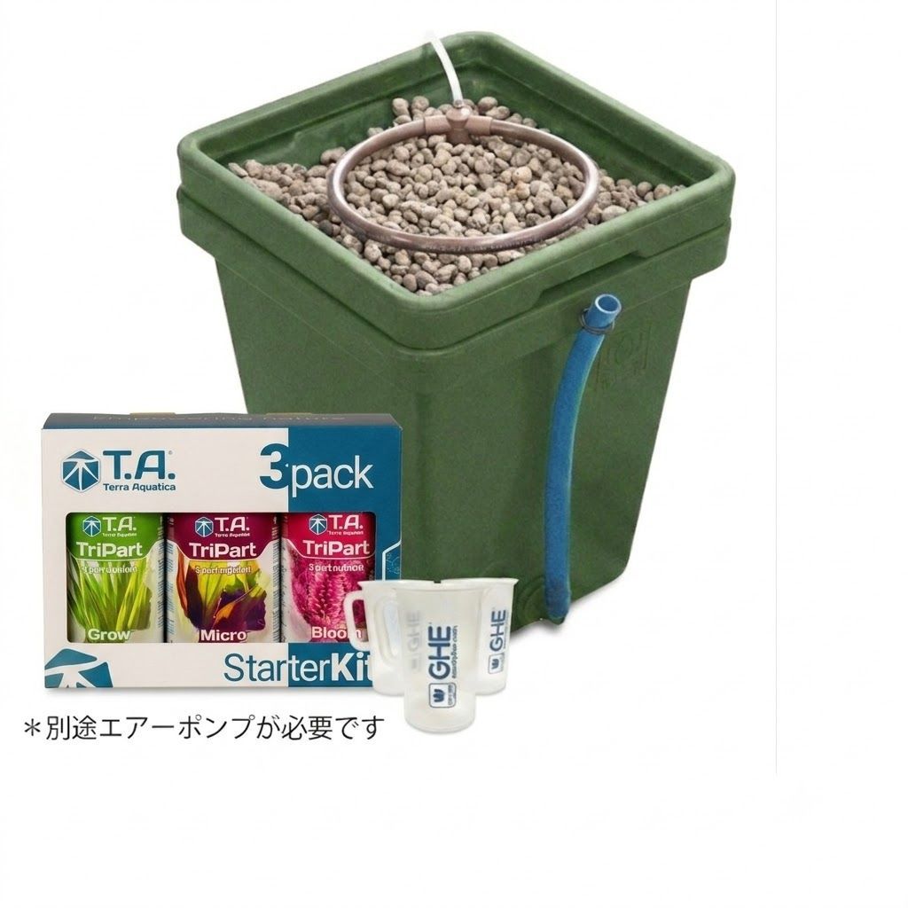 ウォーターファーム水耕栽培お試し【 TriPart 】セット