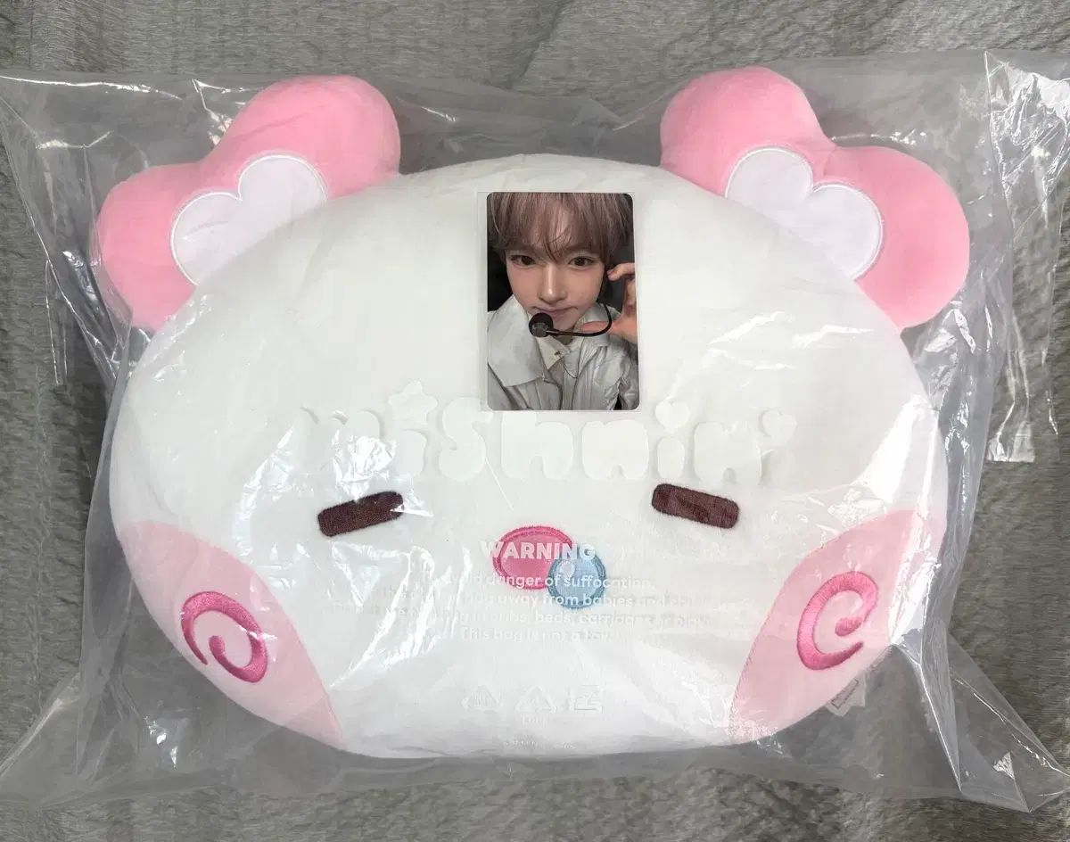 WIND AND WISH ニニ サクヤ 팡팡ニニ クッション+トレカ