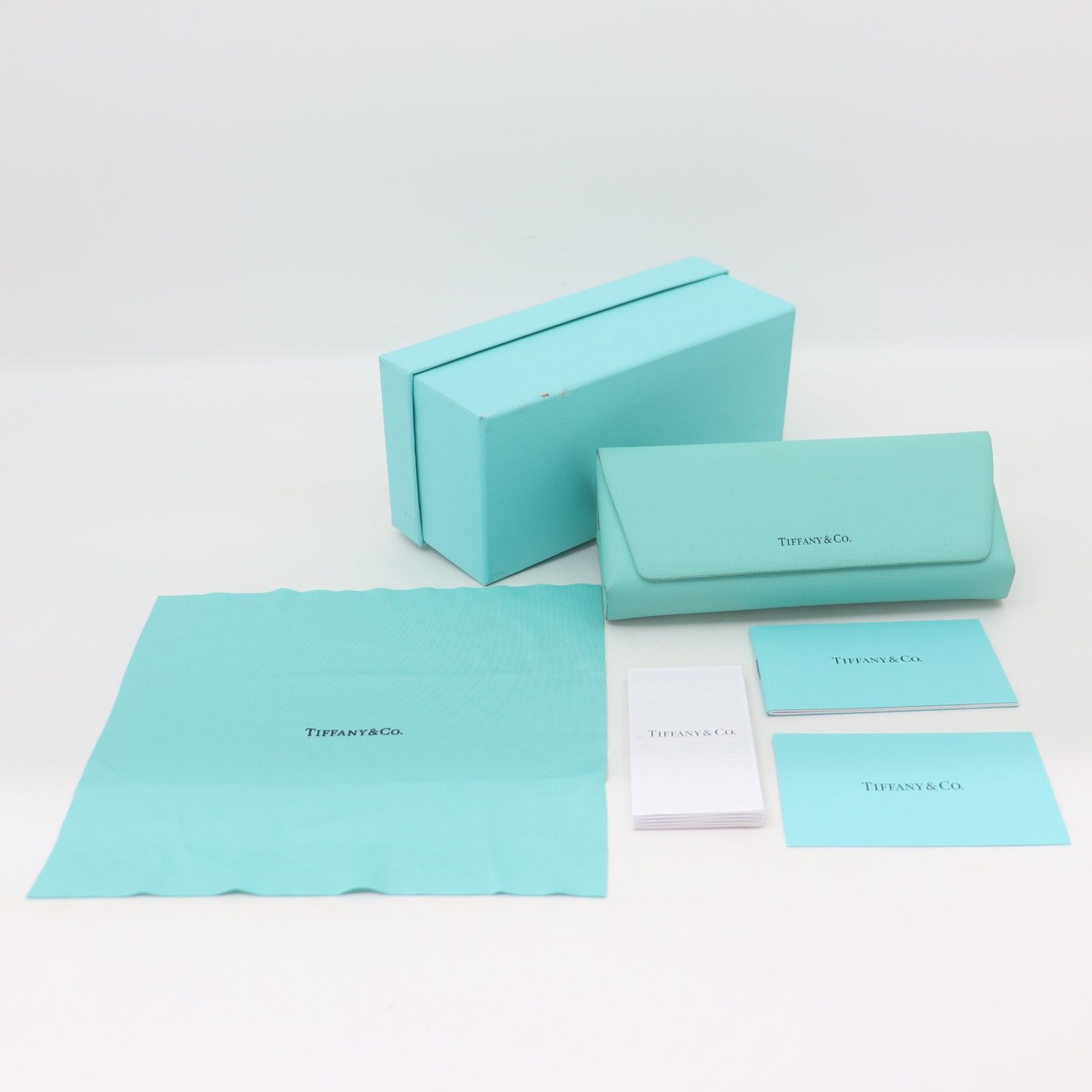 ITURHH6EEOYW TIFFANY＆Co ティファニー ストーン サングラス TF3078-B 6105/9S 60□16 140 ブルー シルバー レディース