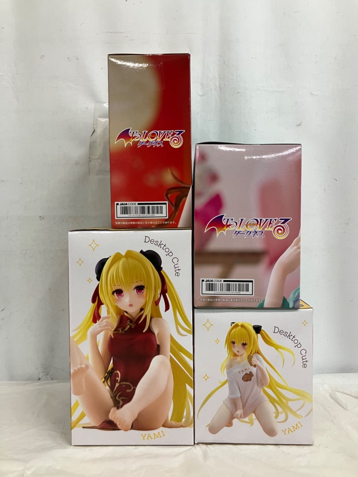 未開封 To LOVEる ダークネス desktop cute フィギュア 結城美柑 金色