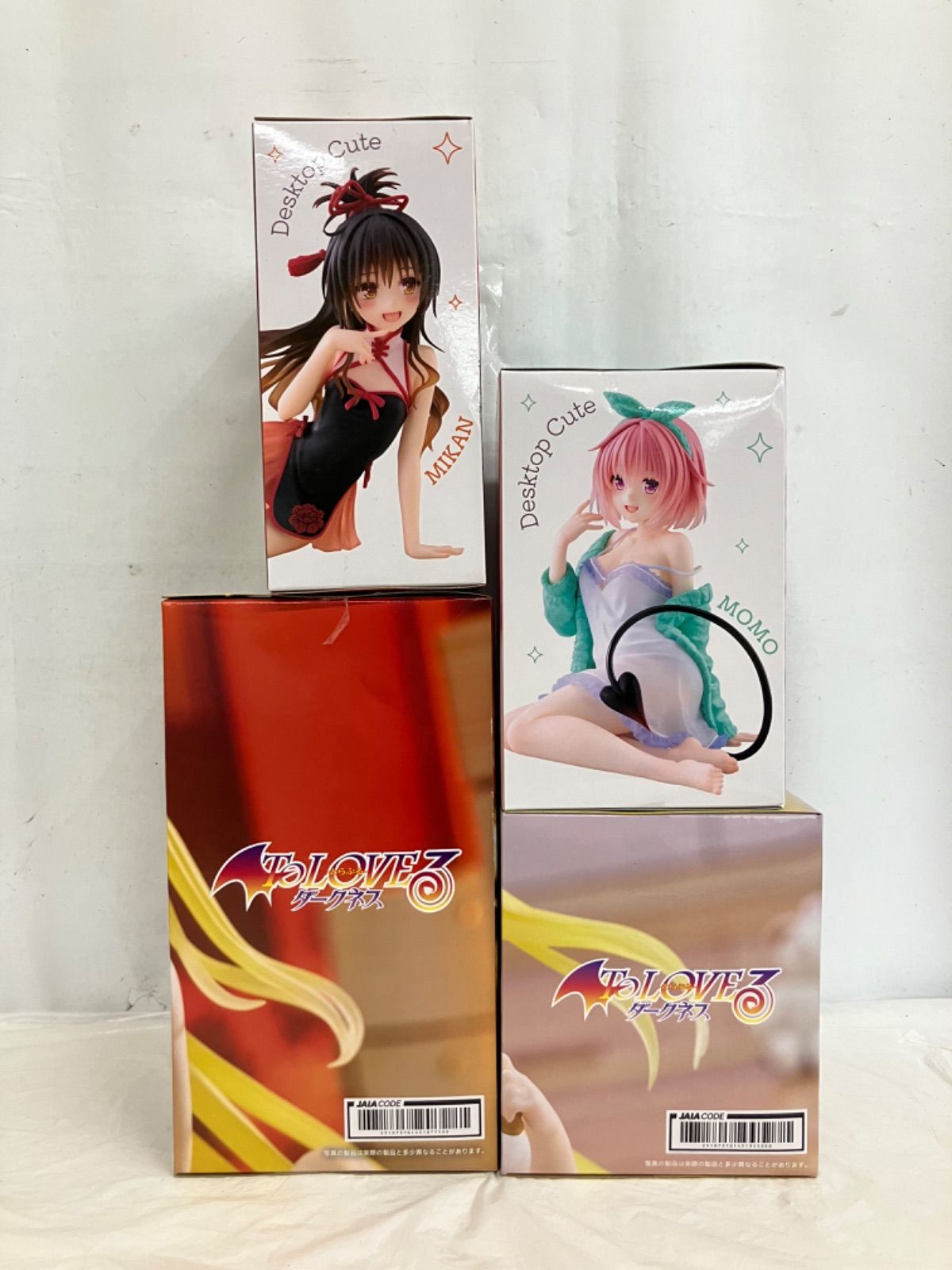 未開封 To LOVEる ダークネス desktop cute フィギュア 結城美柑 金色