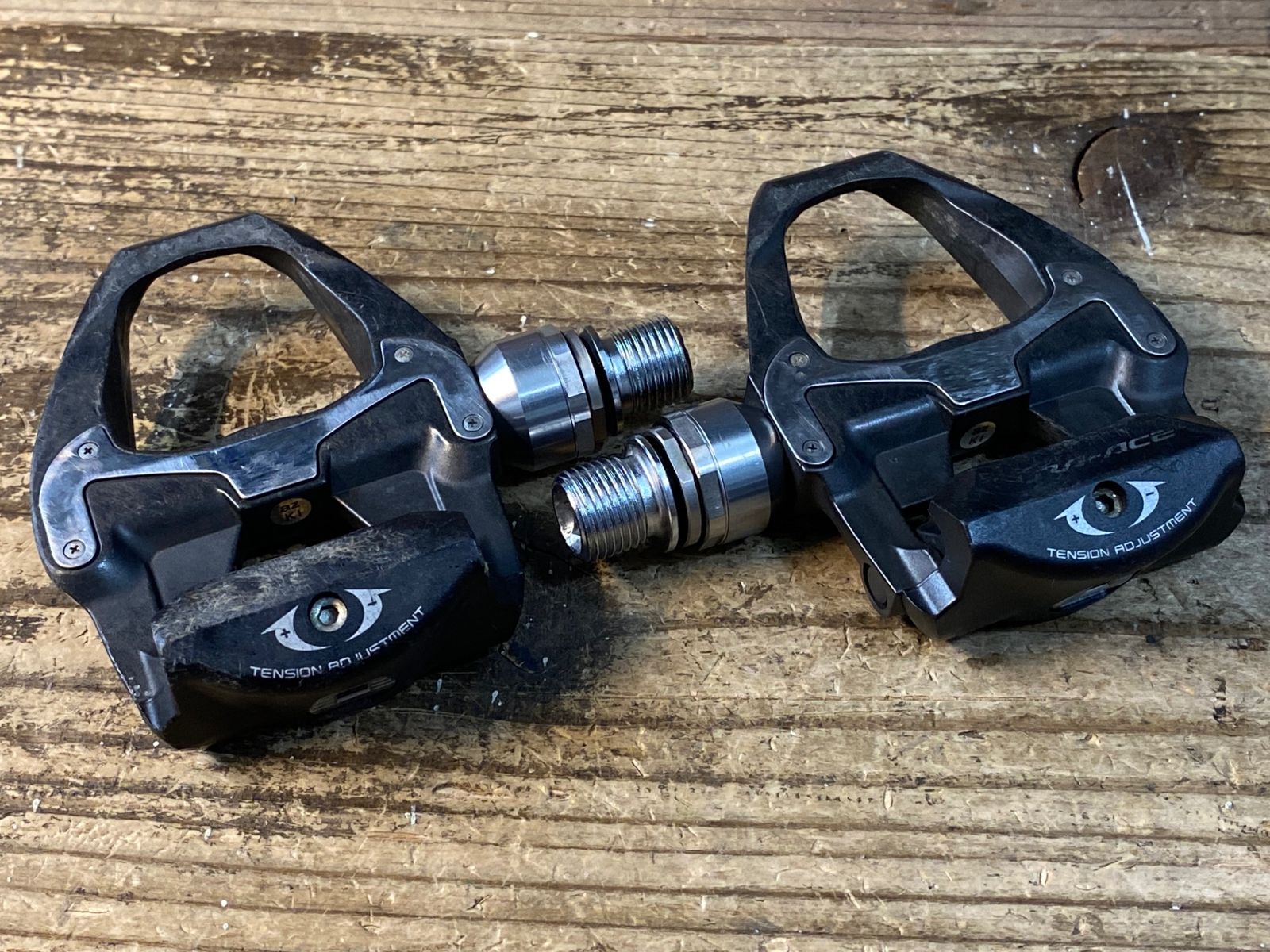 JO411 シマノ SHIMANO デュラエース PD-9000 SPD-SL ビンディングペダル