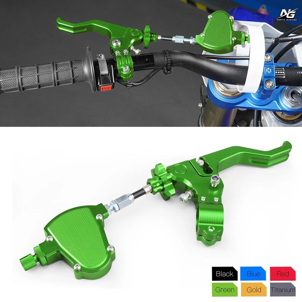 カワサキ KX125 KX250 KX250F KX450F KDX 125 250 KLX125 KLX250 Z650 Z750 Z900 Z800 Z1000 7/8インチ スタントクラッチプルケーブルレバ