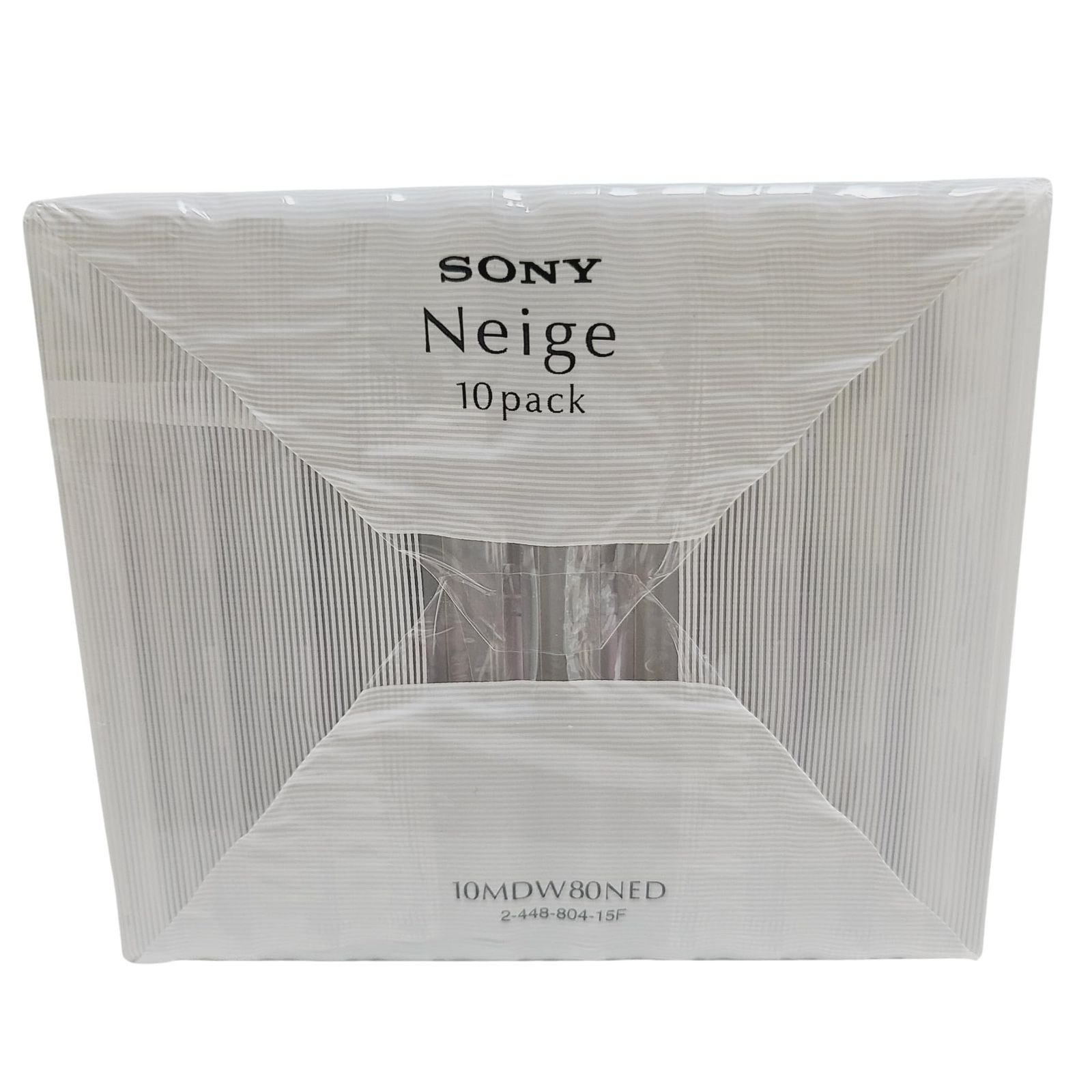 SONY 10MDW80NED ミニディスク 80分10枚組 SONY 10MDW80NED ミニディスク 80分10枚組