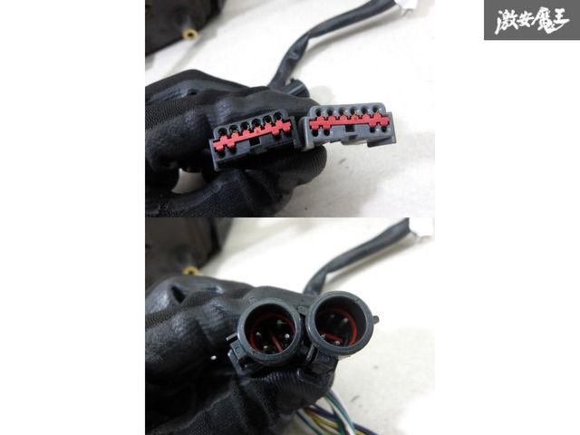 【保証付】リンカーン 純正 1LNWM82 タウンカー ドアミラー サイドミラー 左右セット 6P+4P 8P+4P 黒ソリッド系 即納 棚