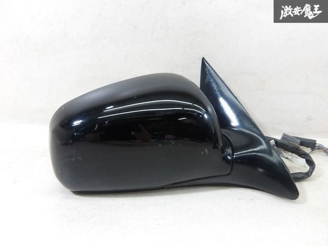 【保証付】リンカーン 純正 1LNWM82 タウンカー ドアミラー サイドミラー 左右セット 6P+4P 8P+4P 黒ソリッド系 即納 棚