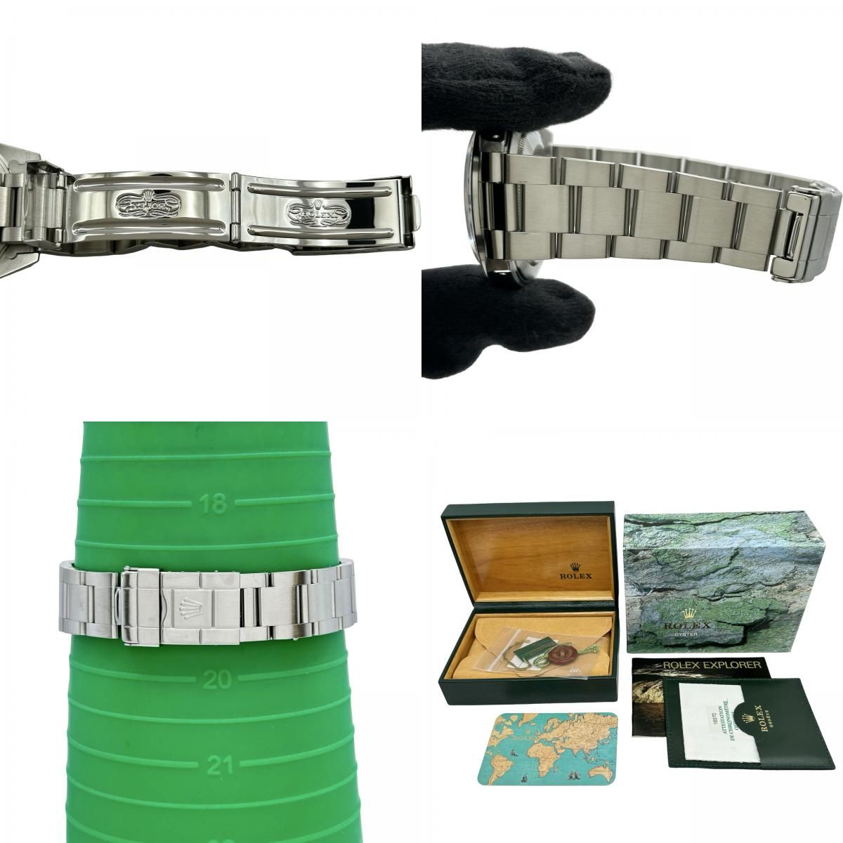 ロレックス ROLEX エクスプローラー2 16570 ホワイト ステンレススチール 自動巻き メンズ 腕時計