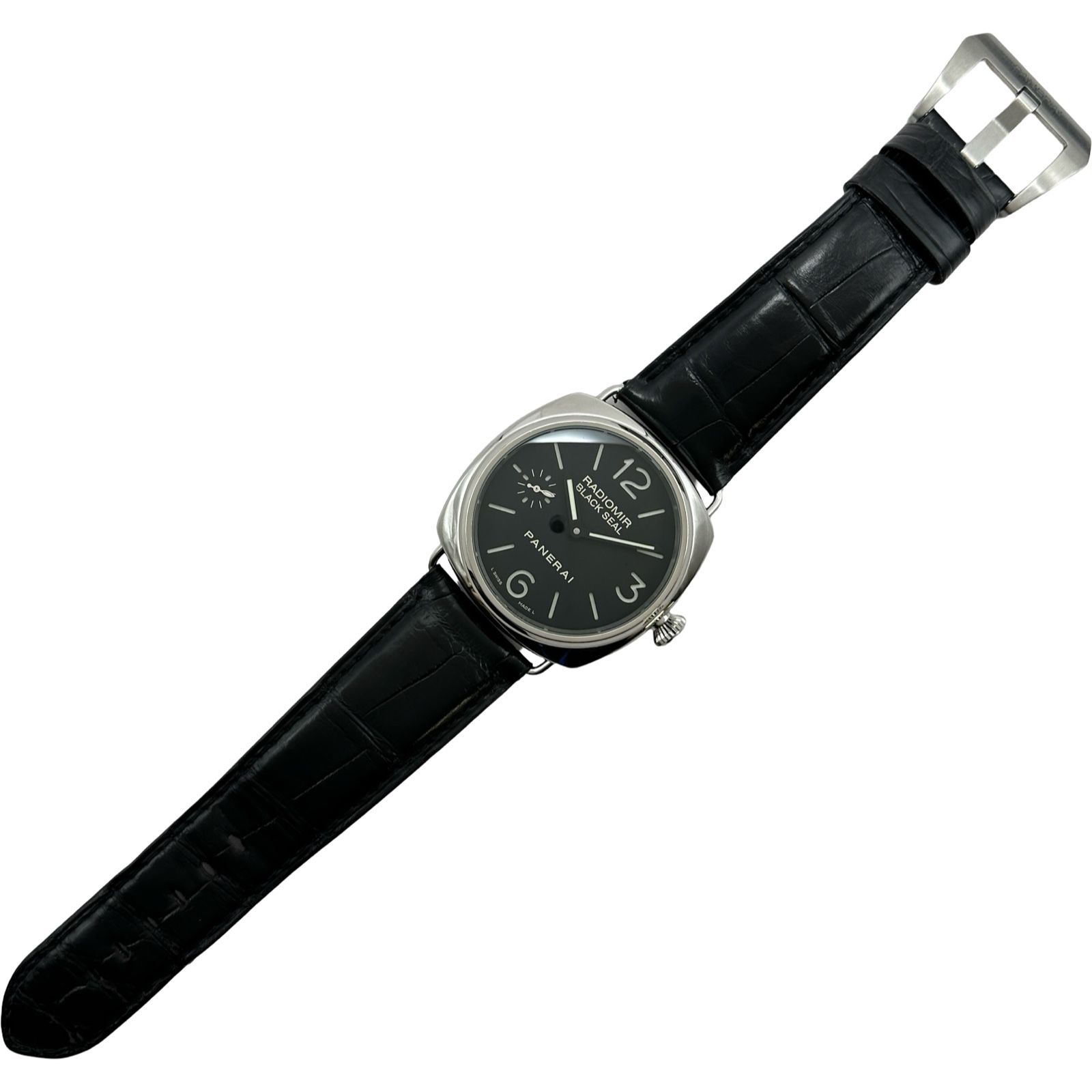 パネライ PANERAI ラジオミール ブラックシール PAM00183 ブラック ステンレススチール 手巻き メンズ 腕時計 パネライ PANERAI ラジオミール ブラックシール PAM00183 ブラック ステンレススチール 手巻き メンズ 腕時計