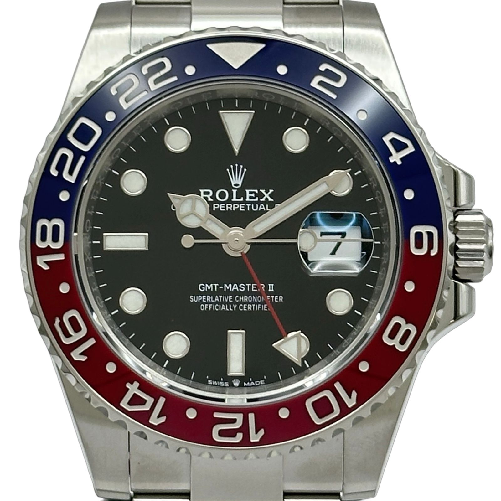 ロレックス ROLEX GMTマスター2 126710BLRO ブラック ステンレススチール 自動巻き メンズ 腕時計