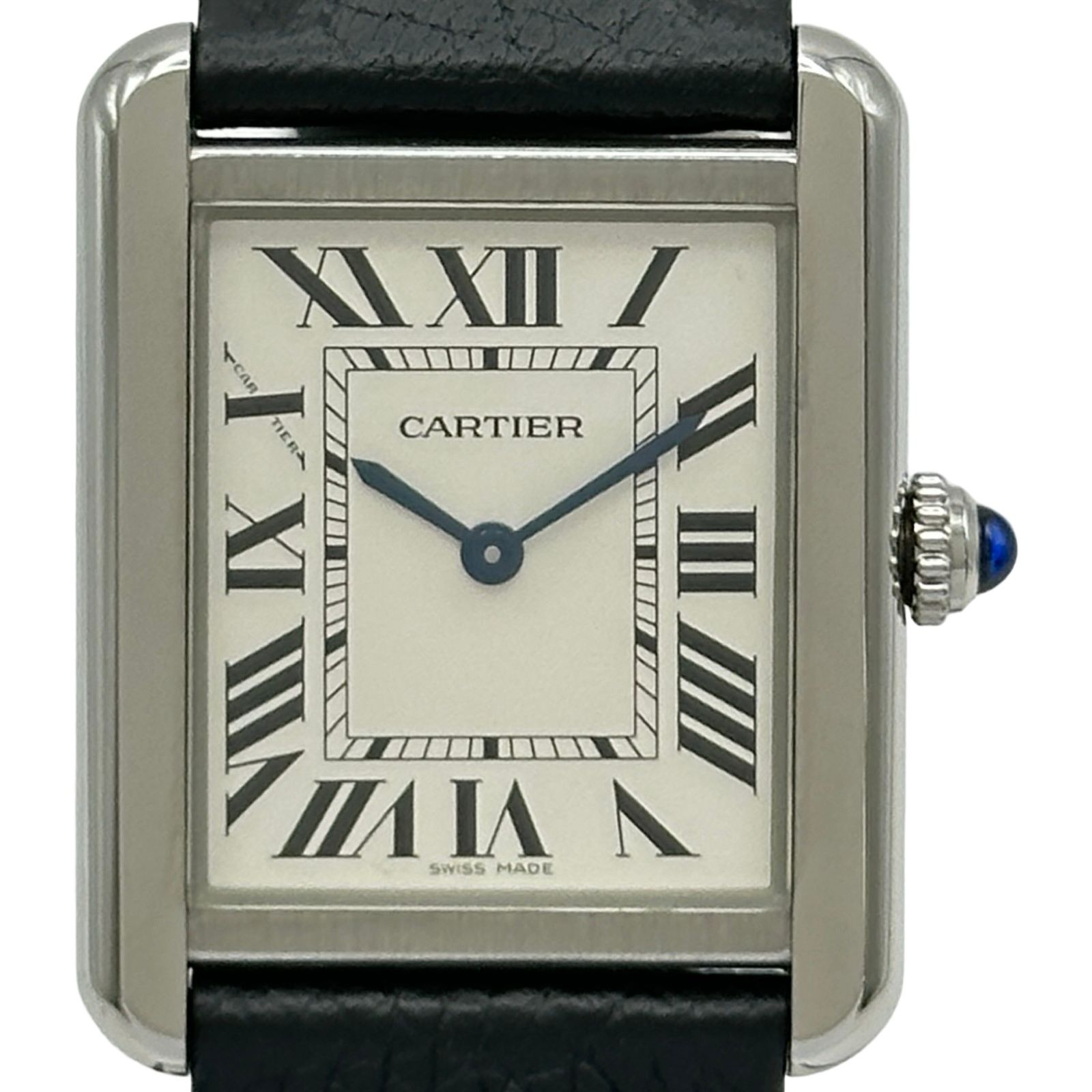 カルティエ Cartier タンク ソロ SM WSTA0030 シルバー ステンレス 