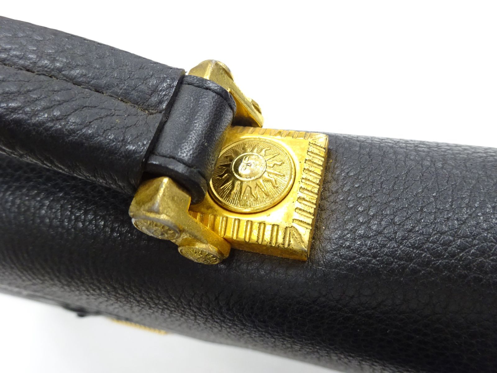 VERSACE オールド ヴェルサーチ ビジネスバッグ サンバースト 