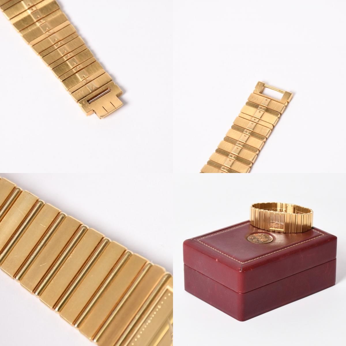 Piaget ピアジェ POLO ポロ 腕時計 7131C701 重量約146.35g K18YG 750刻印 クォーツ ゴールド文字盤 ガラスキズ 美品 中古 4a003590 Piaget ピアジェ POLO ポロ 腕時計 7131C701 重量約146.35g K18YG 750刻印 クォーツ ゴールド文字盤 ガラスキズ 美品 中古 4a003590