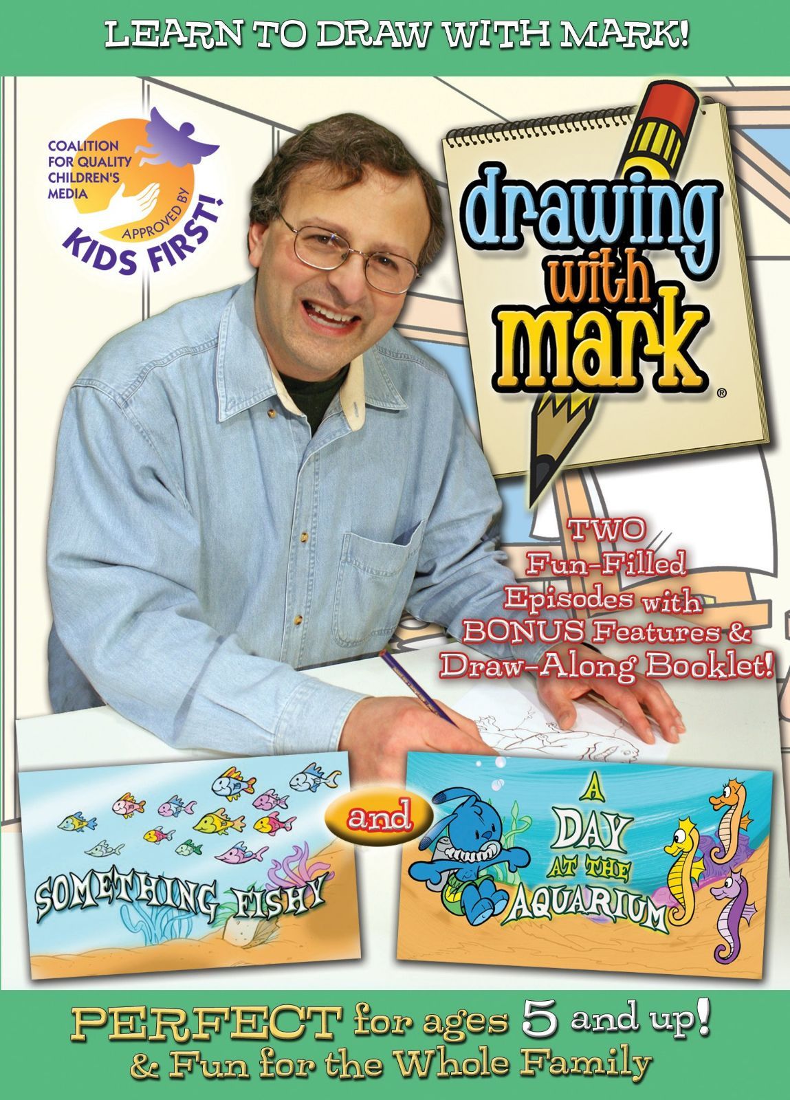 Drawing With Mark: Something Fishy / A Day at the [DVD]