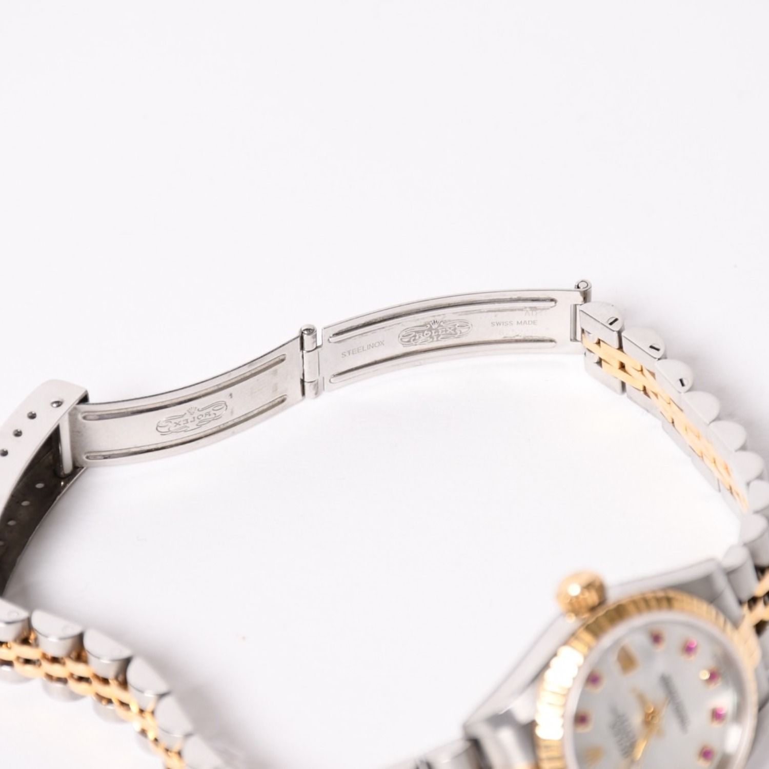 極美品 ROLEX ロレックス Datejust デイトジャスト 26mm 腕時計 79173NGR 重量57.63g 自動巻 SS/18KYG ルビー 白蝶貝文字盤 中古 4a003446 極美品 ROLEX ロレックス Datejust デイトジャスト 26mm 腕時計 79173NGR 重量57.63g 自動巻 SS/18KYG ルビー 白蝶貝文字盤 中古 4a003446