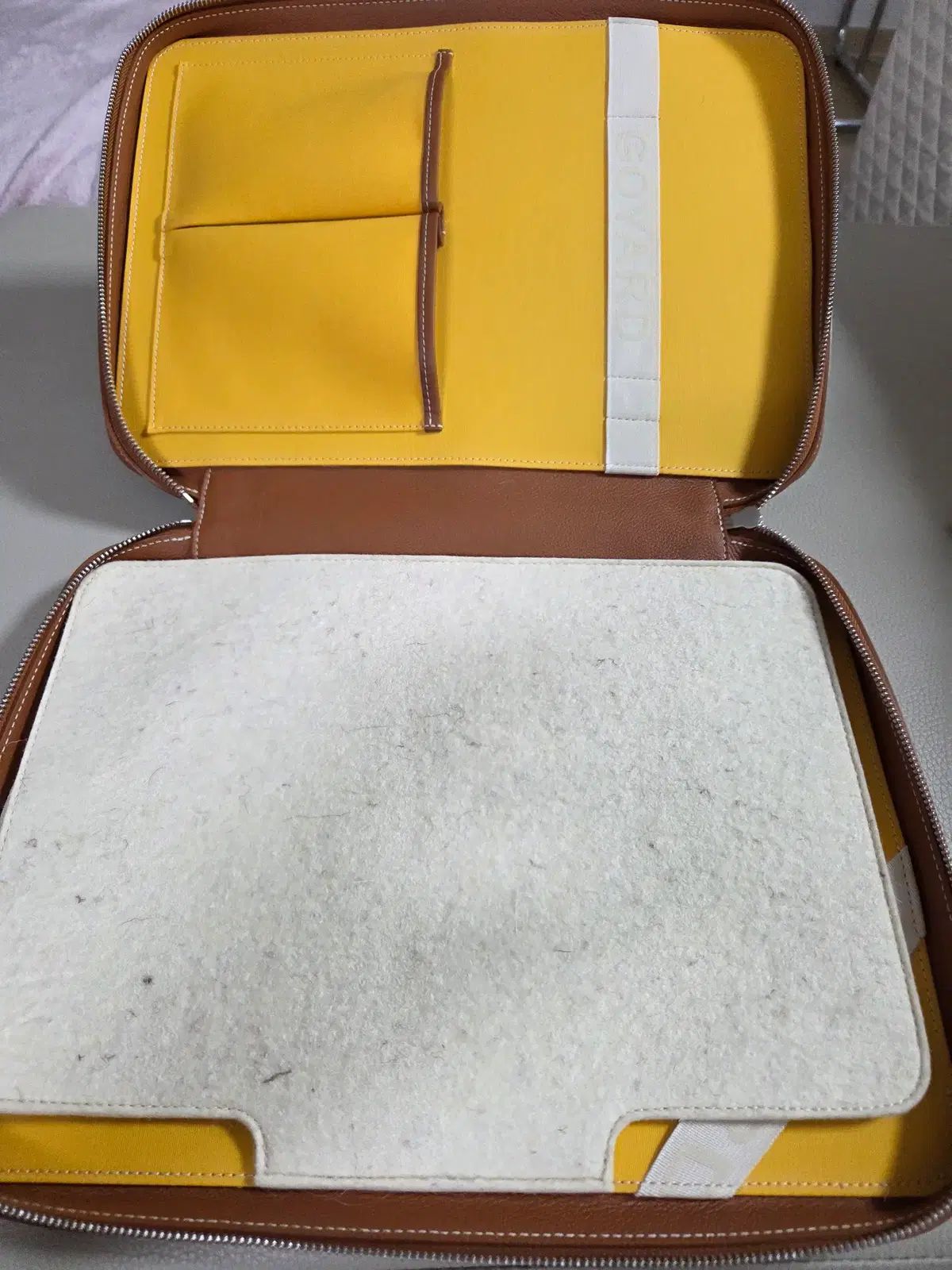 Masion Goyard ゴヤール 콤파뇽 ユニバーサル ブラック タン