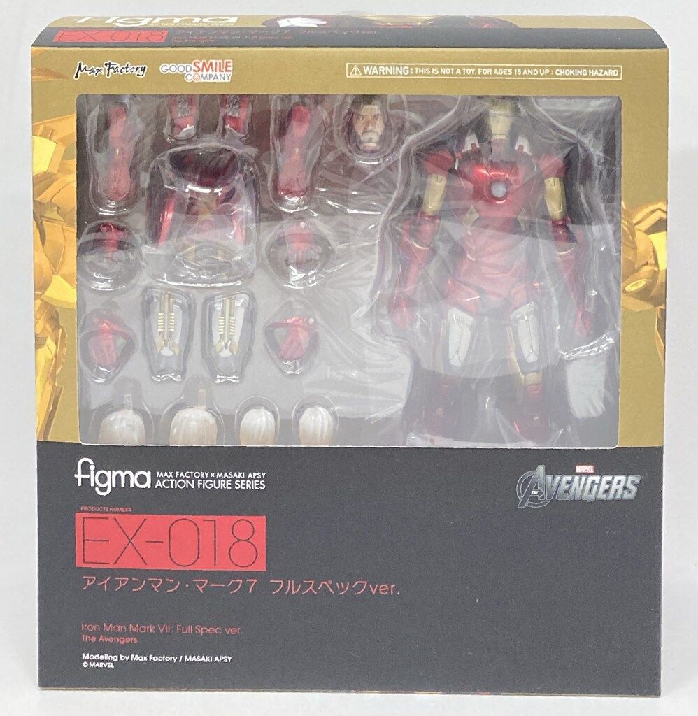 GOOD SMILE COMPANY figma AVENGERS アイアンマン・マーク7 フルスペックver EX-018