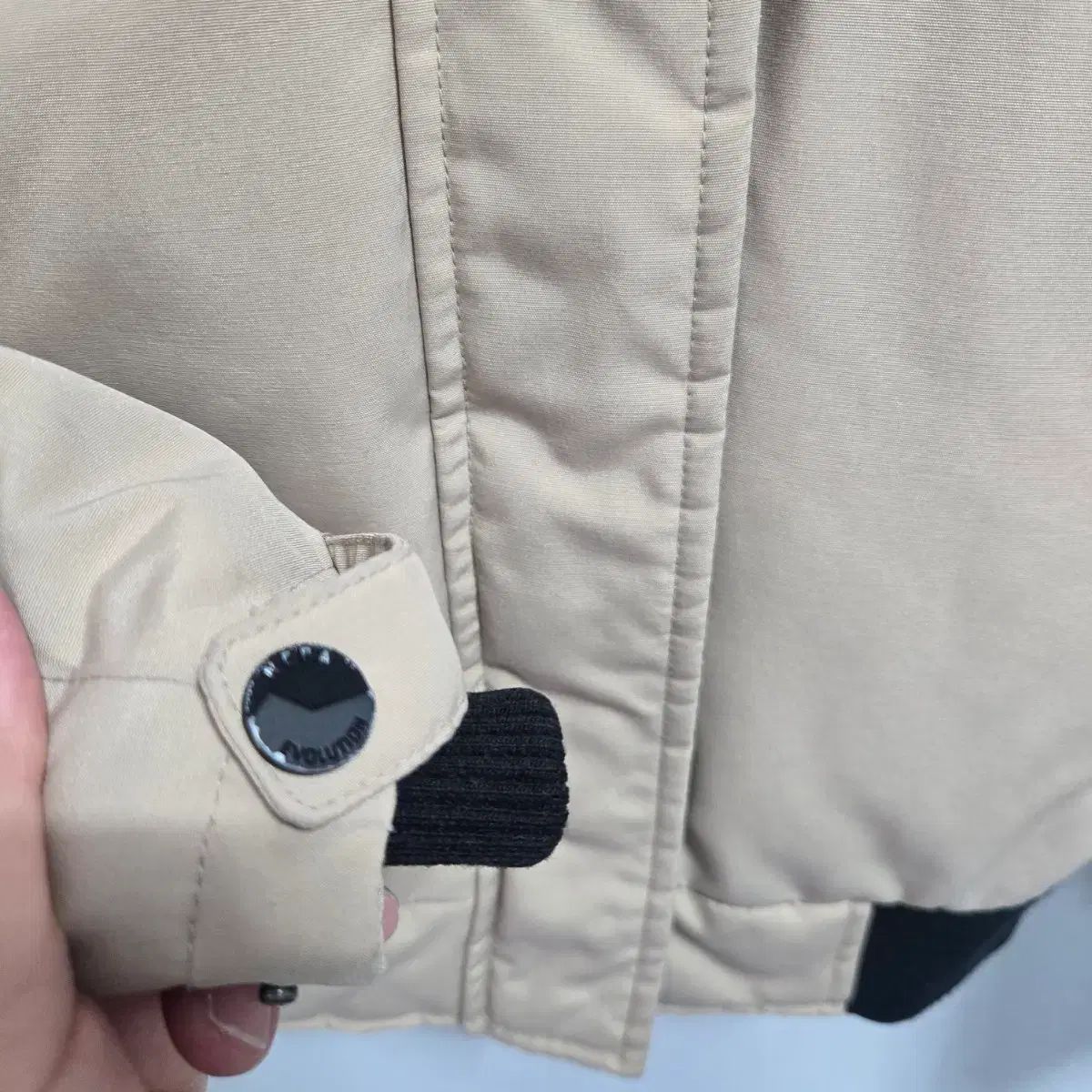 NEPA フード ファー ダックダウン ショートダウン XS