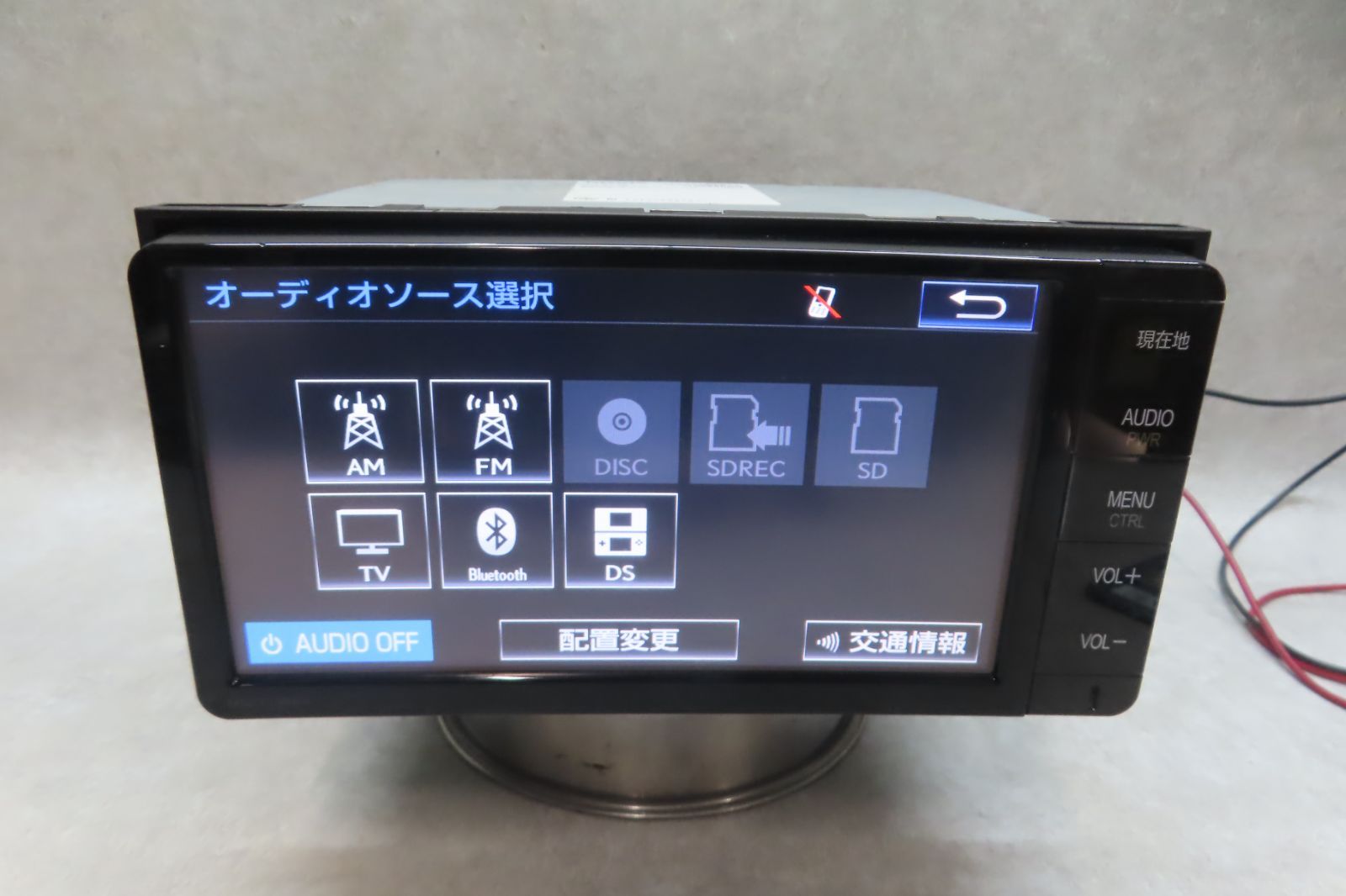 動作保証付☆F6692/トヨタ純正 NSZT-W64 SDナビ 地図2014年 地デジTV