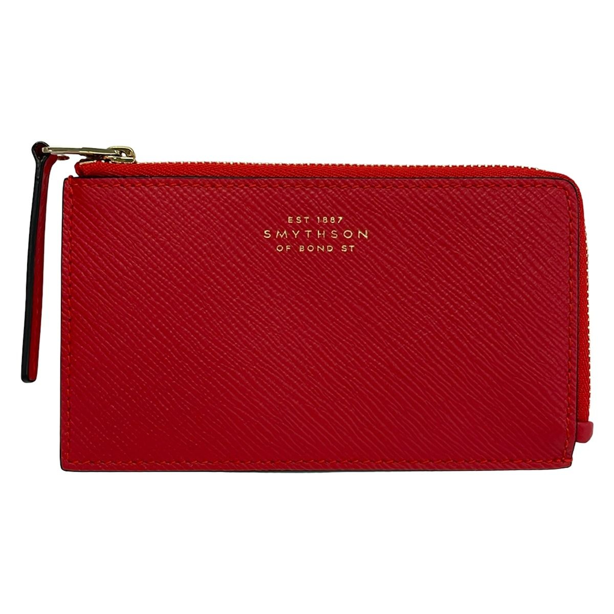 SMYTHSON(スマイソン) コインケース美品 - レッド レザー