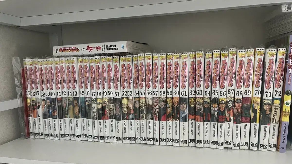 NARUTO -ナルト- 漫画 35 72 + キャラクター 公式 データ BOOK