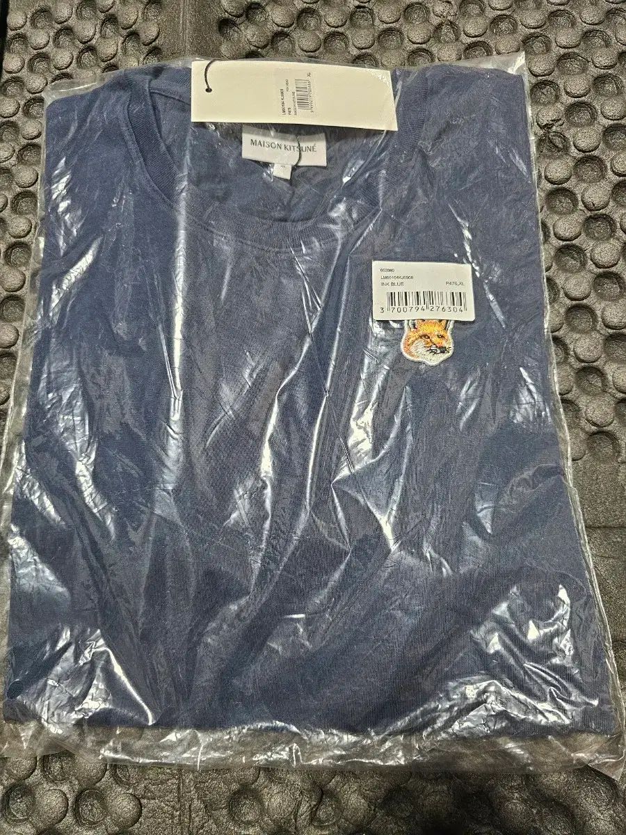 メゾンキツネ 半袖Tシャツ ネイビー XL