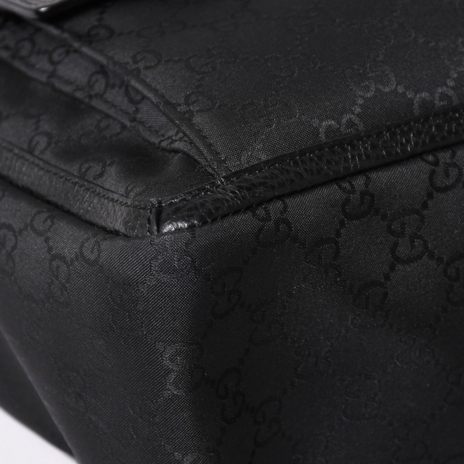 極美品 GUCCI グッチ アビー GGナイロンキャンバスポケットトート