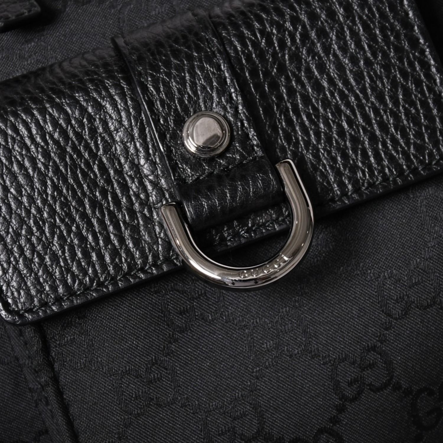 極美品 GUCCI グッチ アビー GGナイロンキャンバスポケットトート