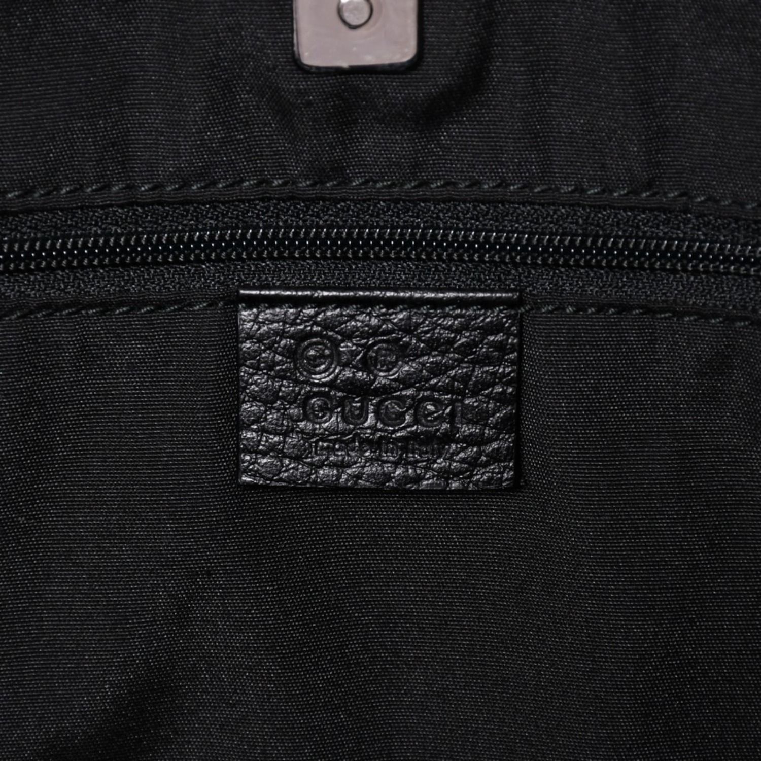 極美品 GUCCI グッチ アビー GGナイロンキャンバスポケットトート