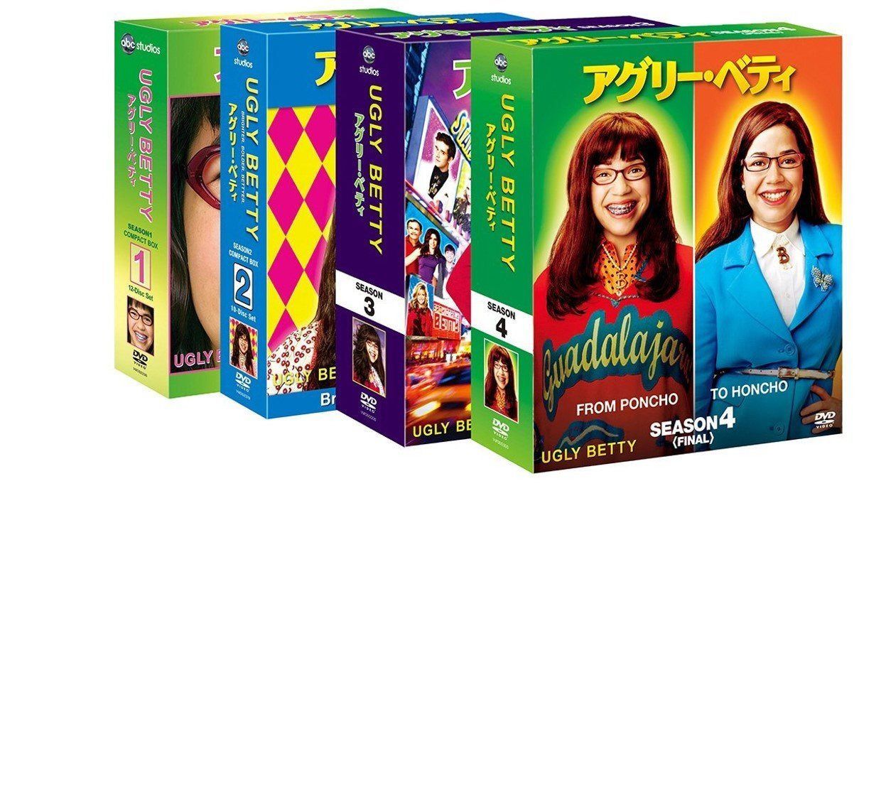 アグリ・ベティ コンパクトBOX 全巻セット (シーズン1-4)