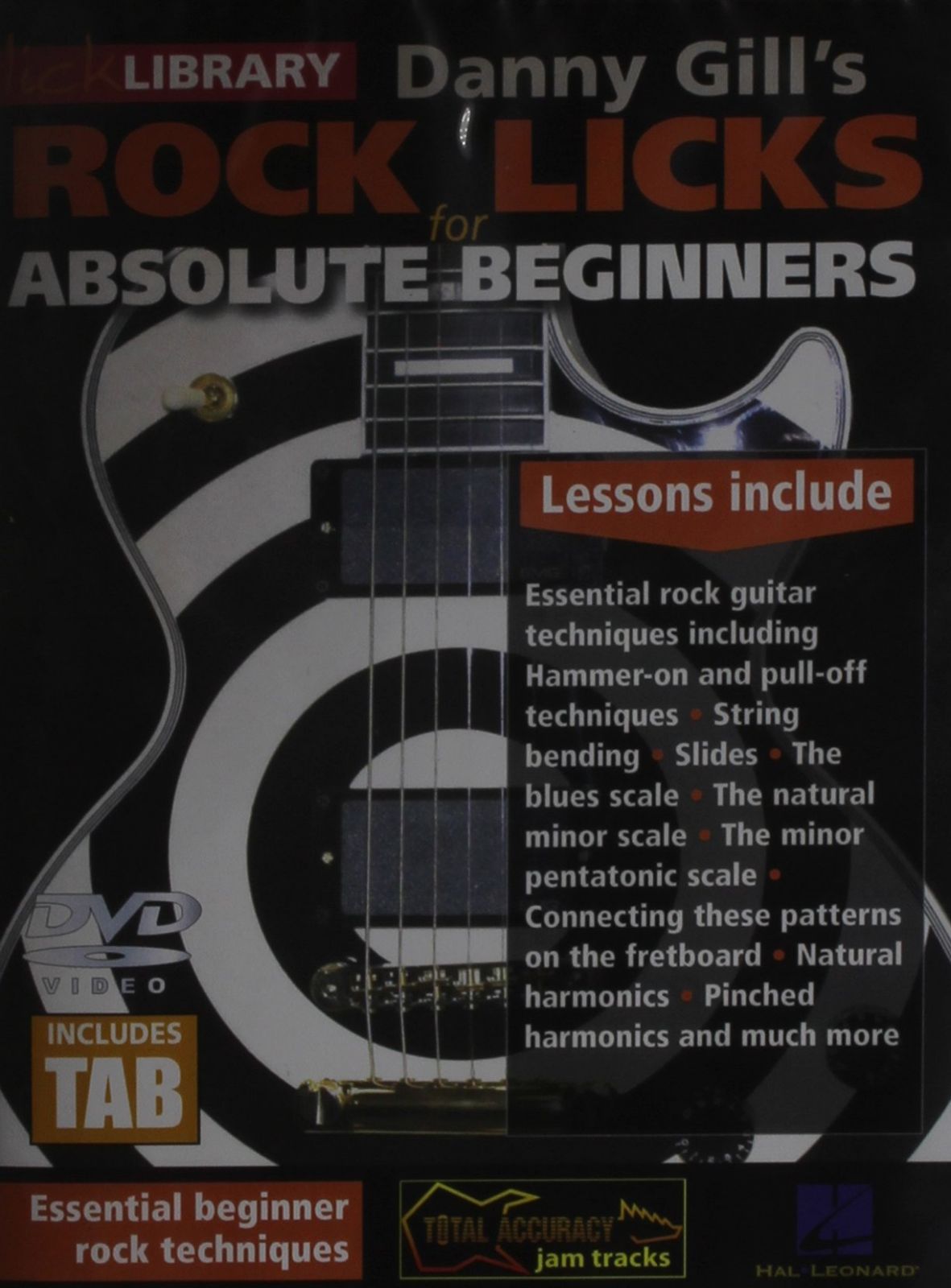 Rock Licks for Absolute Beginners [DVD]