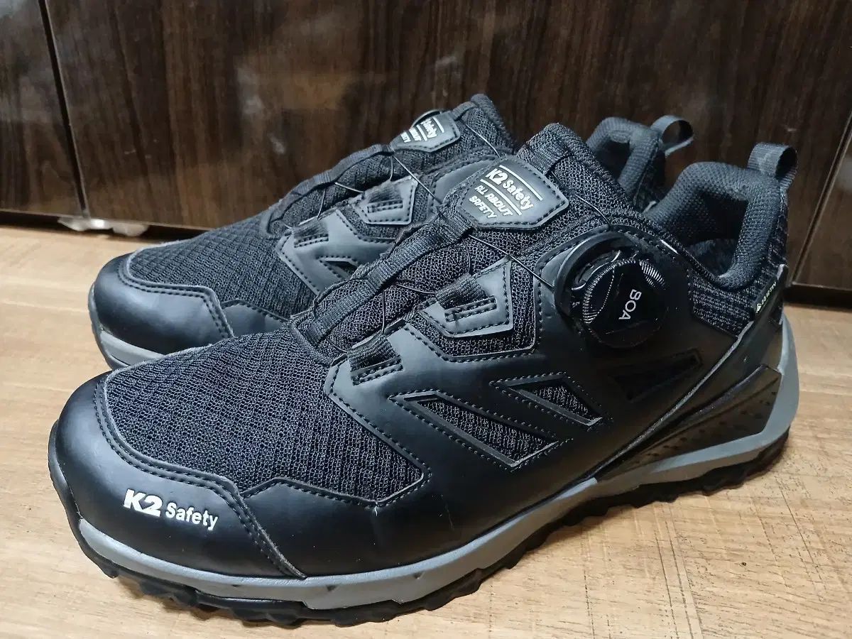 K2 セイフティー 安全靴 ブラック BOA ダイアル 280mm