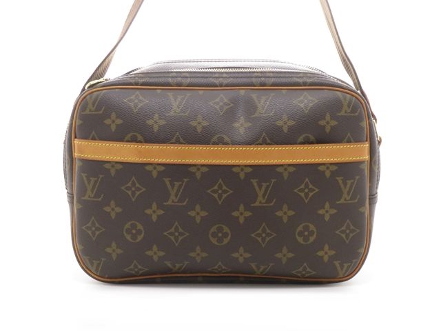 LOUIS VUITTON ルイ・ヴィトン バッグ リポーターPM モノグラム M45254 ショルダーバッグ モノグラムキャンバス ブラウン レディース【中古】437